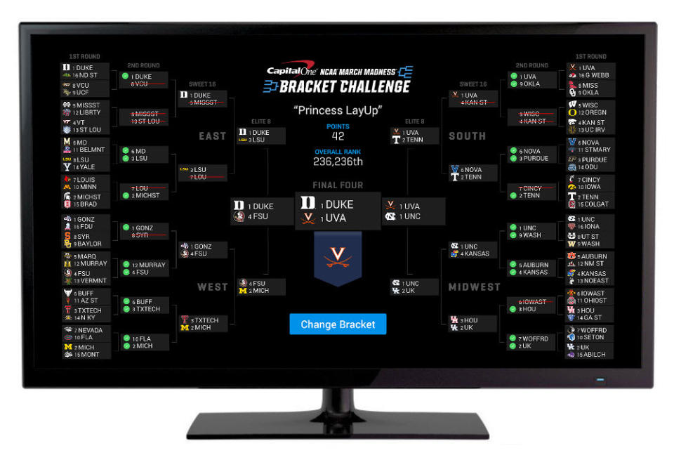 March Madness app