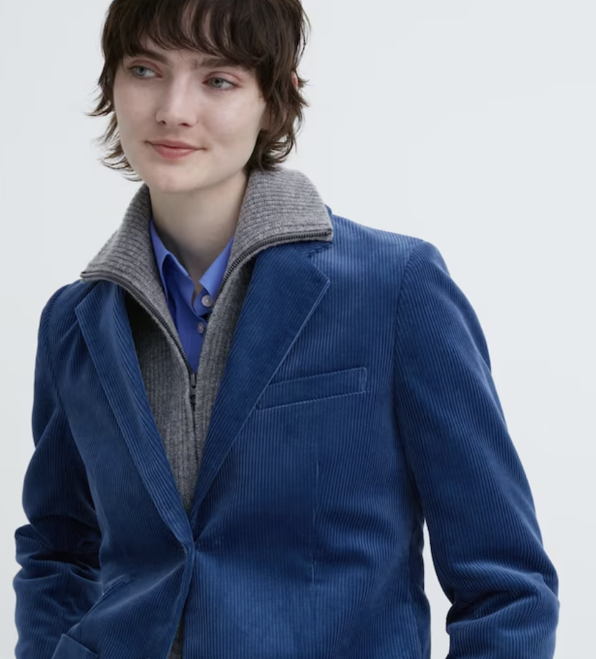 A photo of Corduroy Jacket (Co-ord). (PHOTO: Uniqlo)