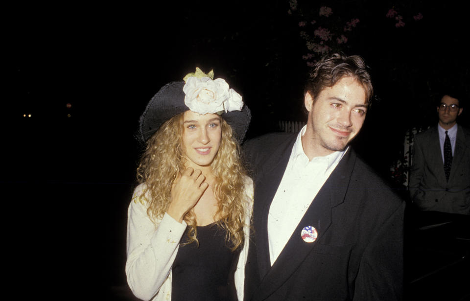 Sarah Jessica Parker y Robert Downey Jr.