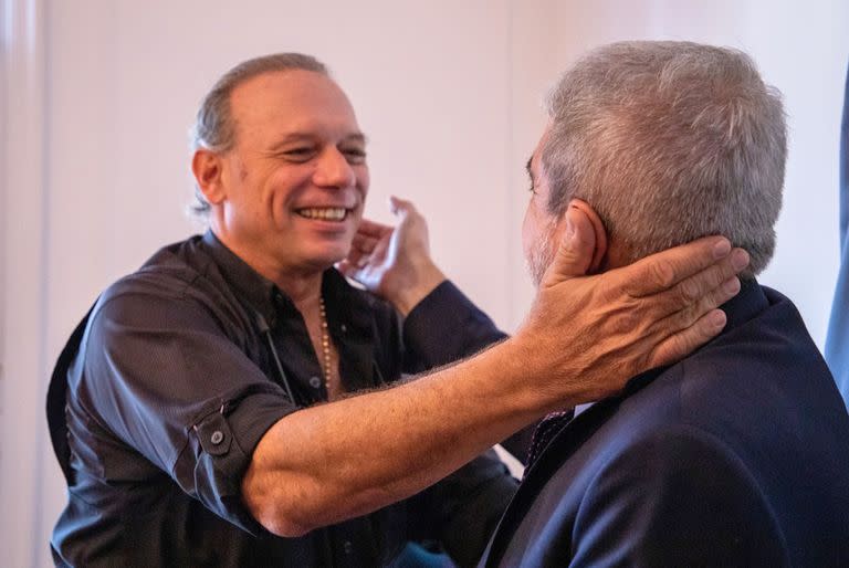 La reunión entre Aníbal Fernández y Sergio Berni