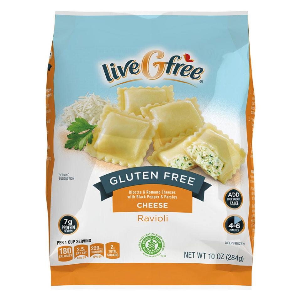 Live Gfree ravioli from Aldi