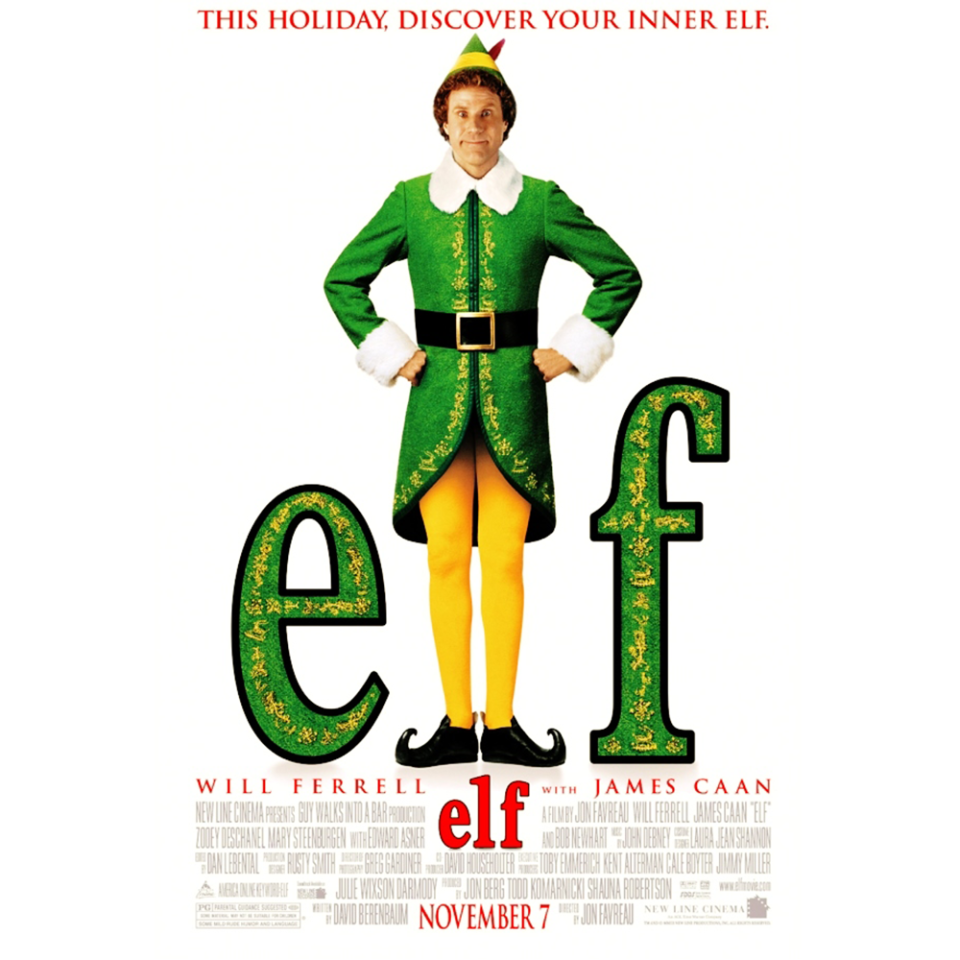 elf movie poster