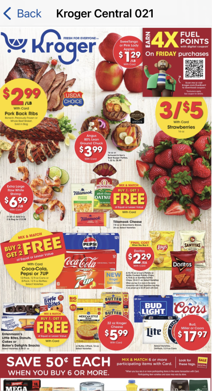 Kroger Digital Weekly Ad<p>Krista Marshall</p>