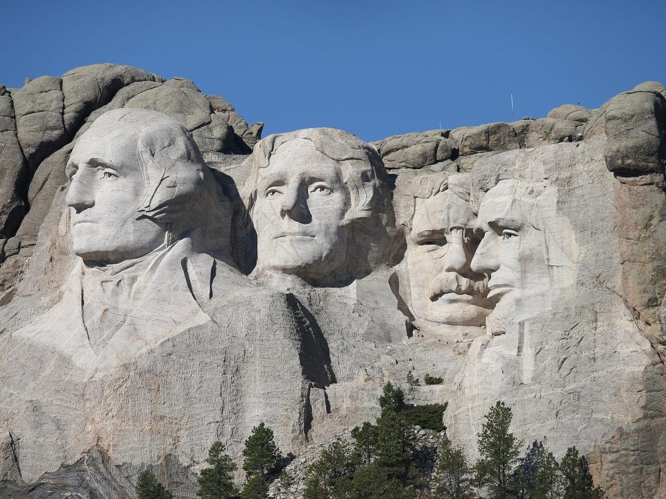 Mount Rushmore in South Dakota