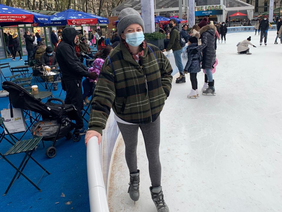 bryant park skating