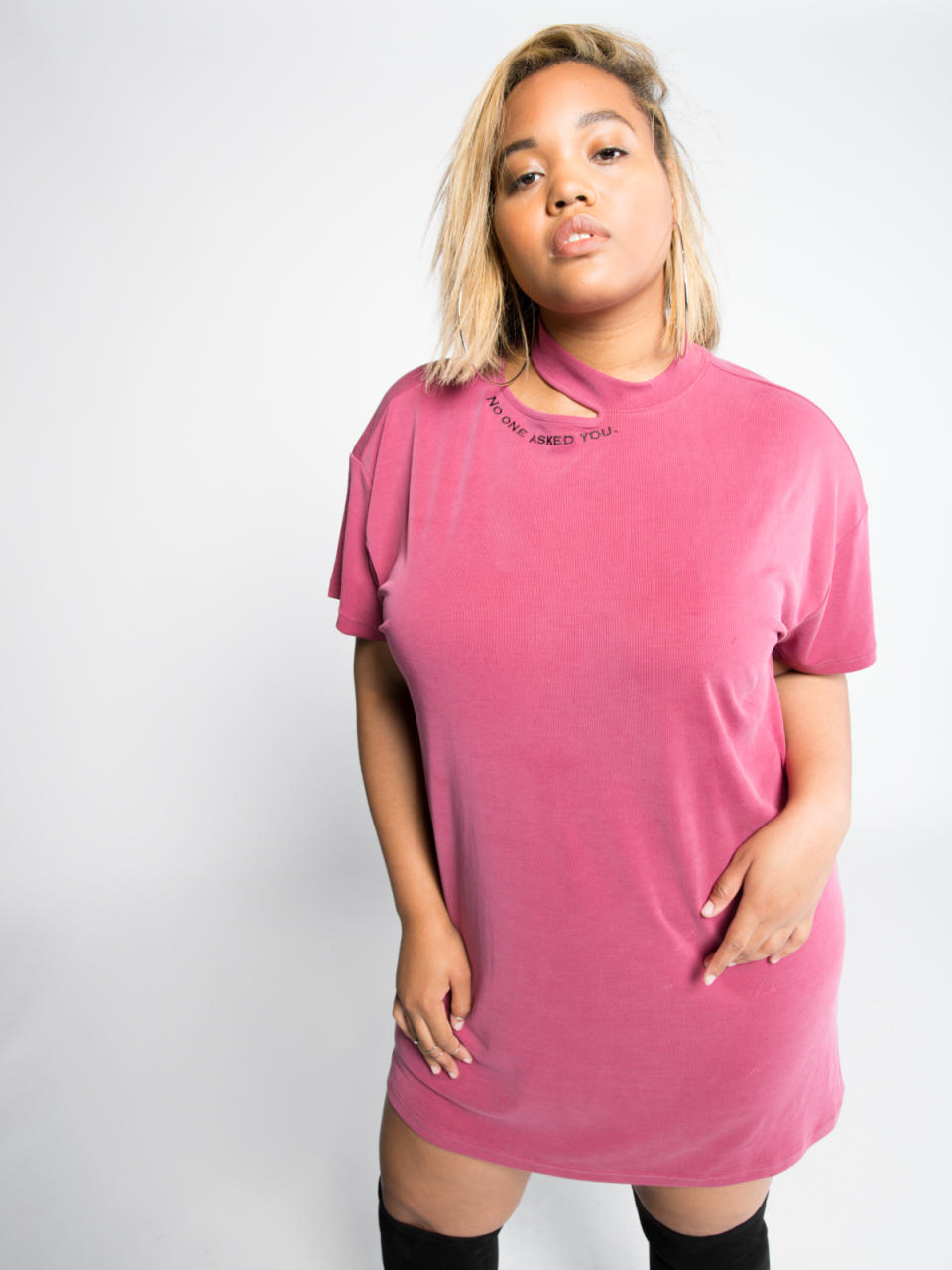 Nadia Oversized Tee Dress