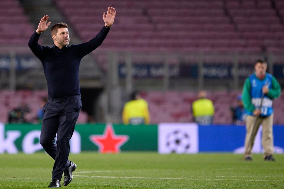 Pochettino steered Tottenham into the knockout stages for the second straight season: AFP/Getty Images