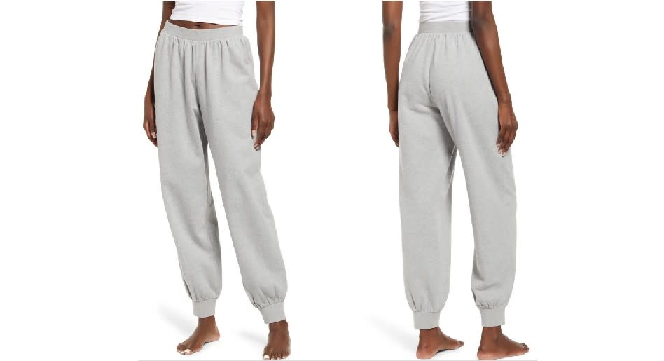 Open Edit Organic Cotton French Terry Joggers - Nordstrom, $45 (originally $75)