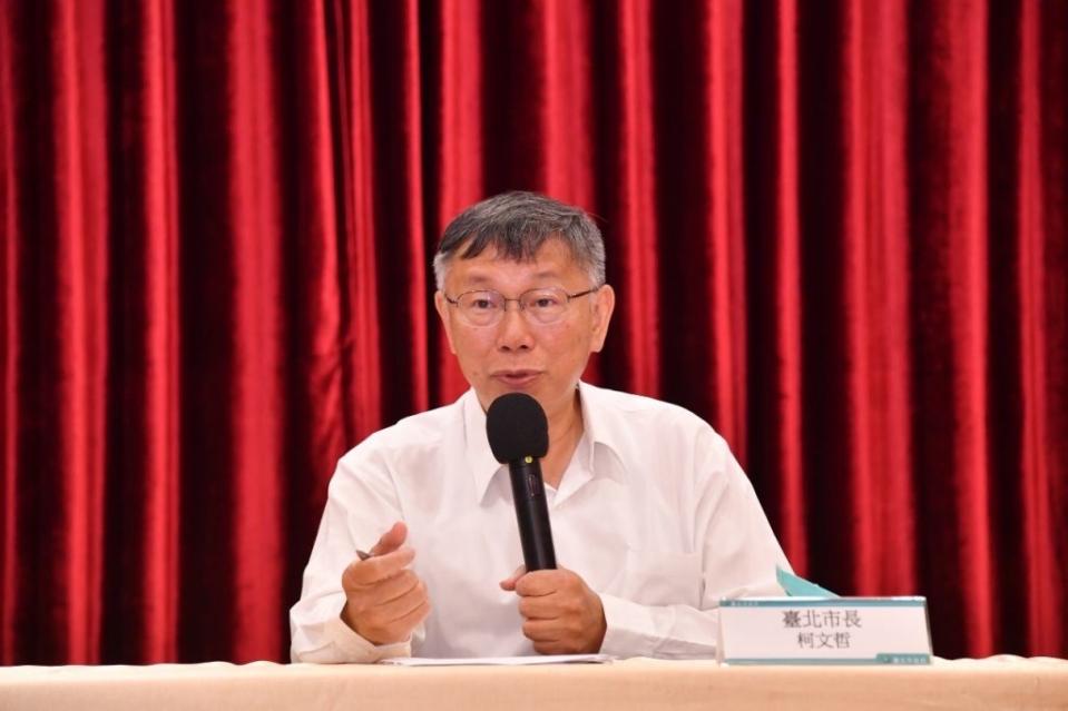 台北市長柯文哲表示，大家期待司法是可被信賴、公平的，「但我覺得很奇怪，台南槍擊案、新竹12億棒球場等案不處理，專門處理高虹安」。(資料照)