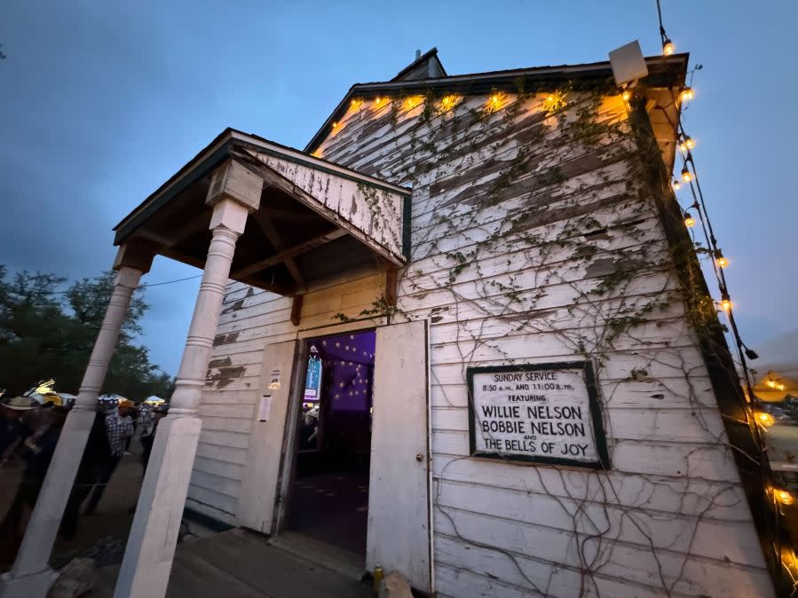 Luck Reunion annual music festival held at Willie Nelson's ranch in Spicewood, Texas. (KXAN Photo/Matt Grant)