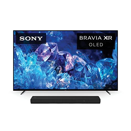 Sony OLED 65 inch TV Bundle with Sound Bar: 65 inch BRAVIA XR A80K Series 4K Ultra HD TV HT-A30…