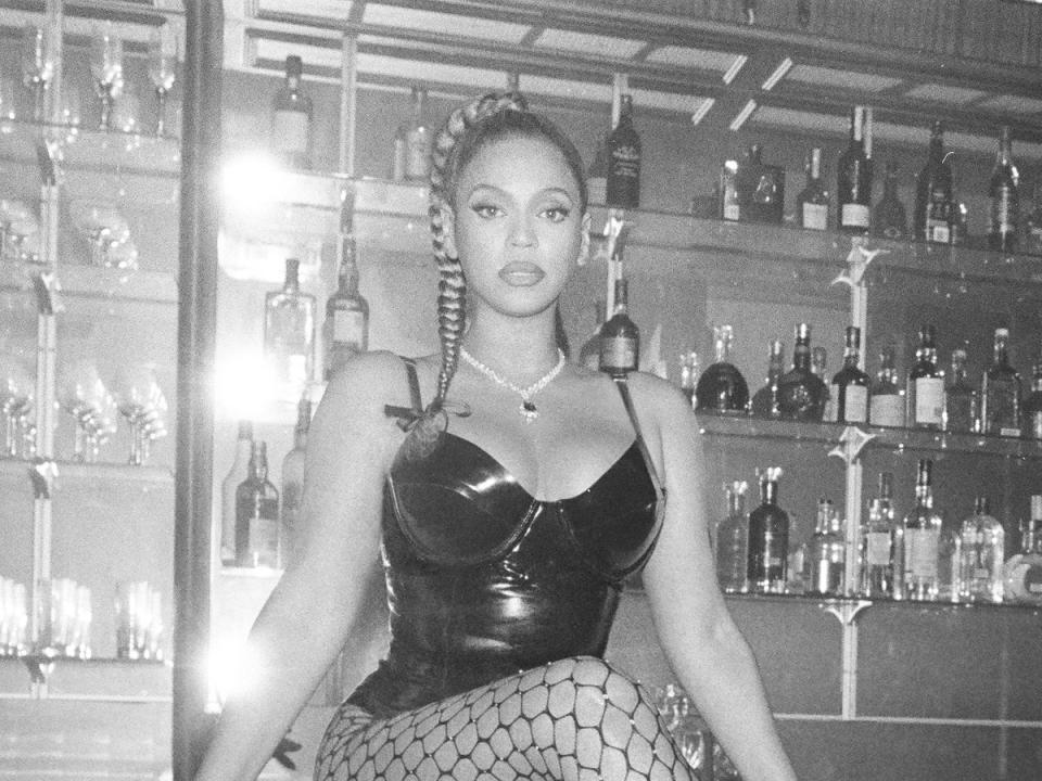 Bar fly: Beyoncé in artwork for ‘Renaissance’ (Mason Poole)