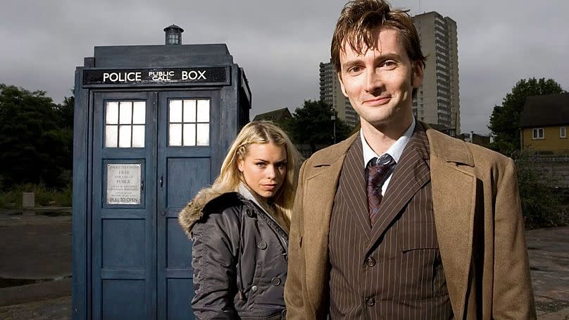 David Tennant and Billie Piper