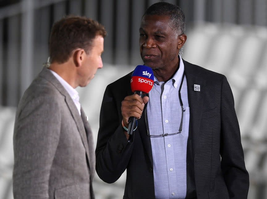 Michael Holding spoke powerfully of his experiences of racism within cricketGetty Images for ECB