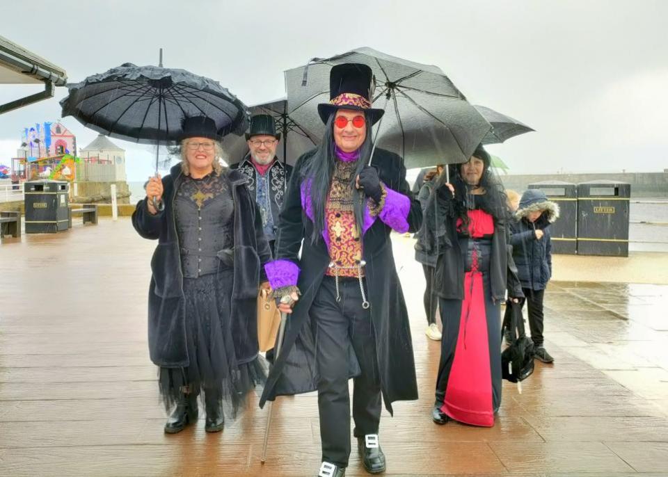 York Press: Rain didn't stop hundreds of Goths from heading to Whitby