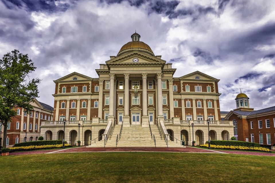 3) Christopher Newport University (in Newport News, Virginia)