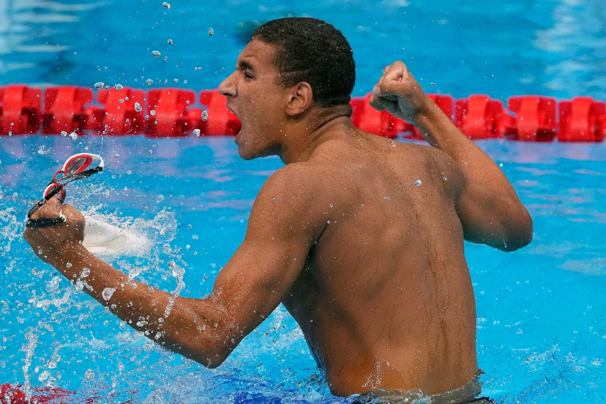 Tokyo Olympics Swimming (Copyright 2021 The Associated Press. All rights reserved)