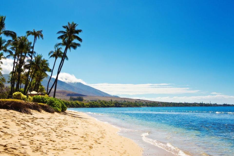 Kaanapali Beach is often ranked as the best beach in the U.S.