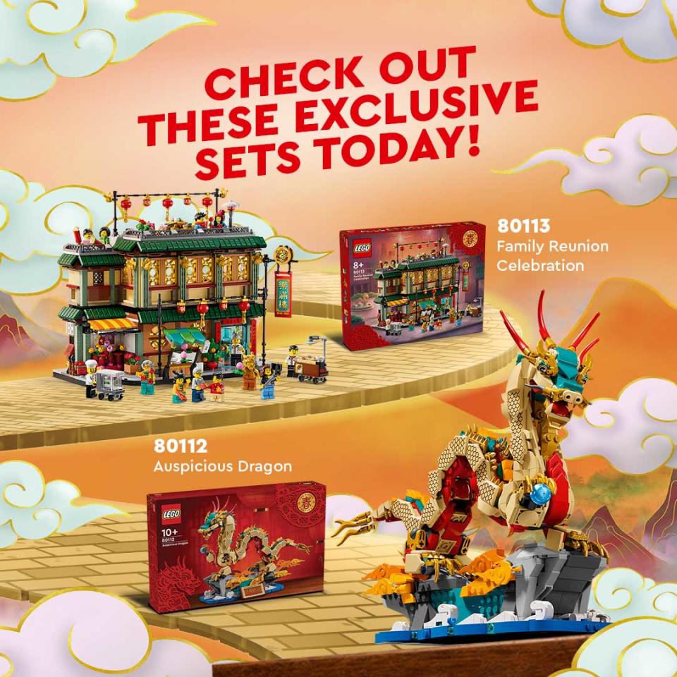 Chinese New Year LEGO sets are particularly colourful and festive! (Photo: Amazon)