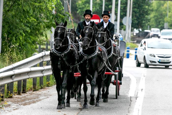 Boda de Núria Tomás en Barcelona