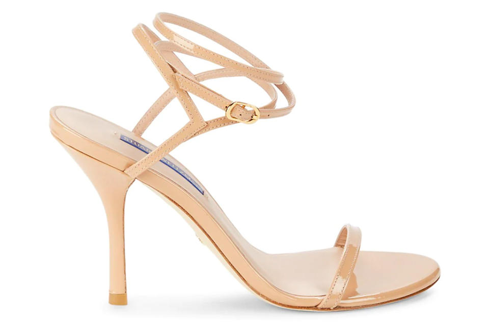 stuart weitzman, heels, nude