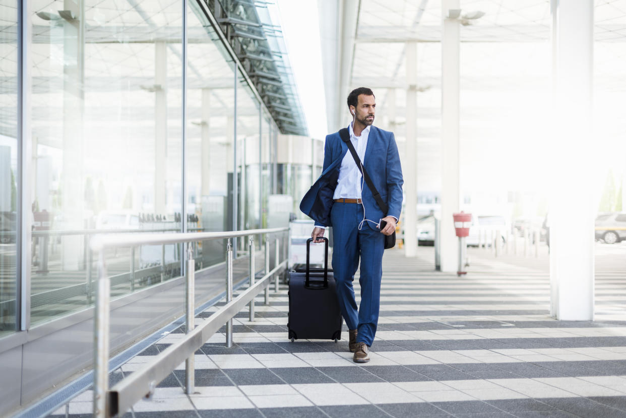 Business travel is expected to return as the pandemic wanes. Credt: Getty