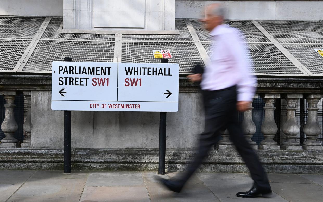 Civil Service officials say a move away from Whitehall to hub offices outside of London could save the Government millions of pounds