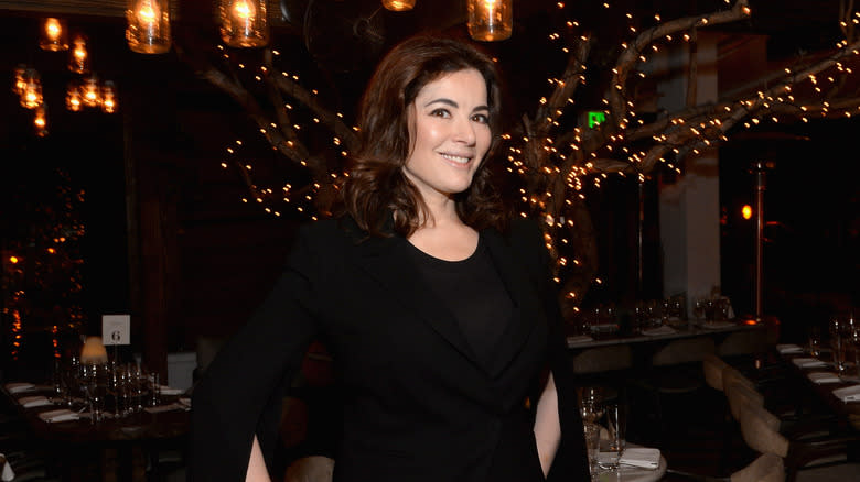 Nigella Lawson smiling