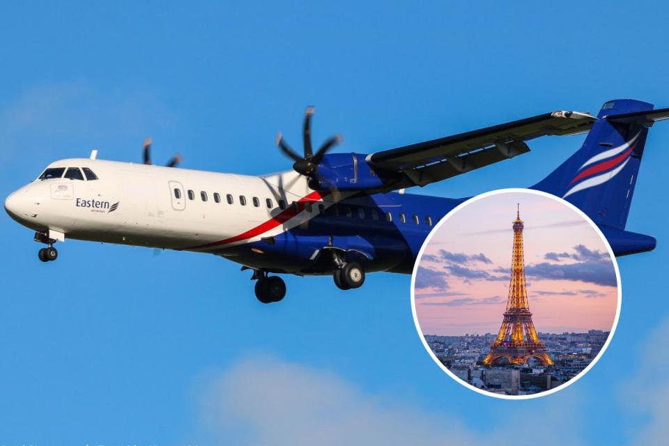 Eastern Airways launch flights to Paris. <i>(Image: Brad Simpson Teeside Airport Movements.)</i>
