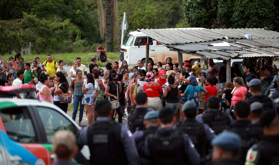 Brazilian prison riot leaves dozens dead