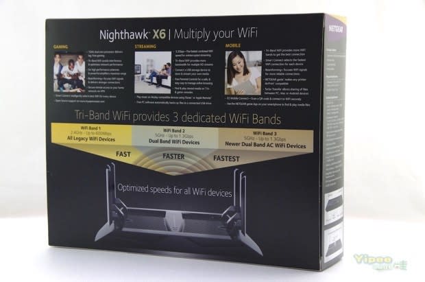 NETGEAR 夜鷹 X6-R8000 無線三頻路由器，使用心得分享