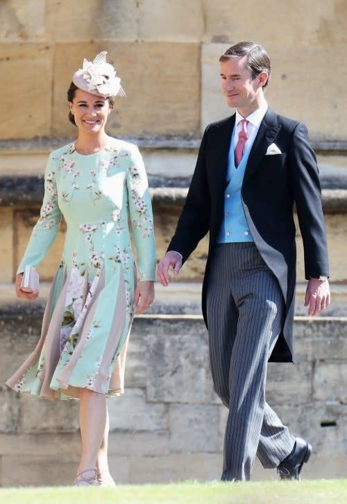 Kate Middleton's pregnant sister showed off her burgeoning baby bump.