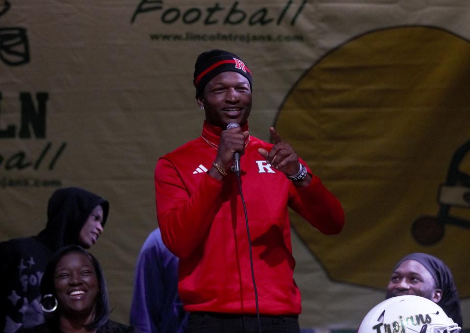 Big Bend athletes sign letters of intent on national signing day at both Lincoln High School and Florida High on Wednesday, Feb. 7, 2023.