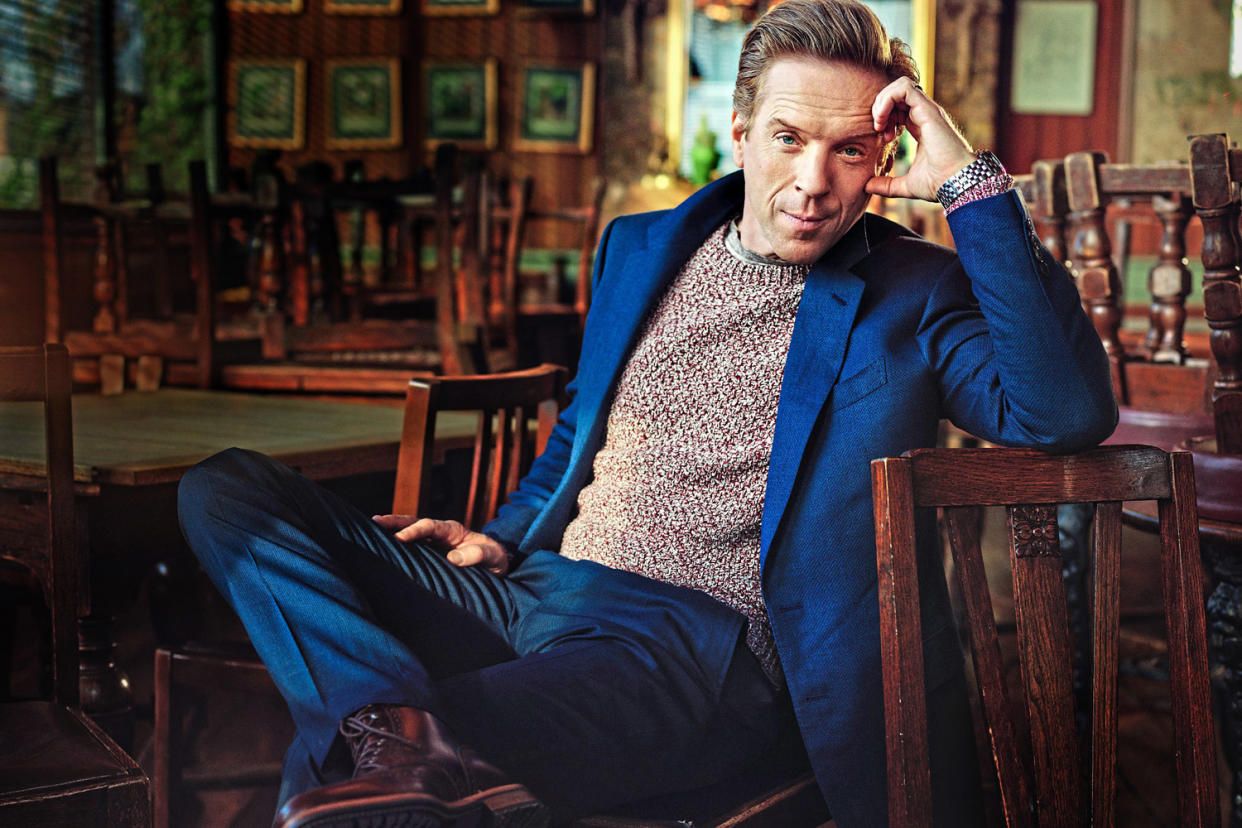 'I do have a temper': Damian Lewis in a photoshoot for ES Magazine: Tomo Brejic