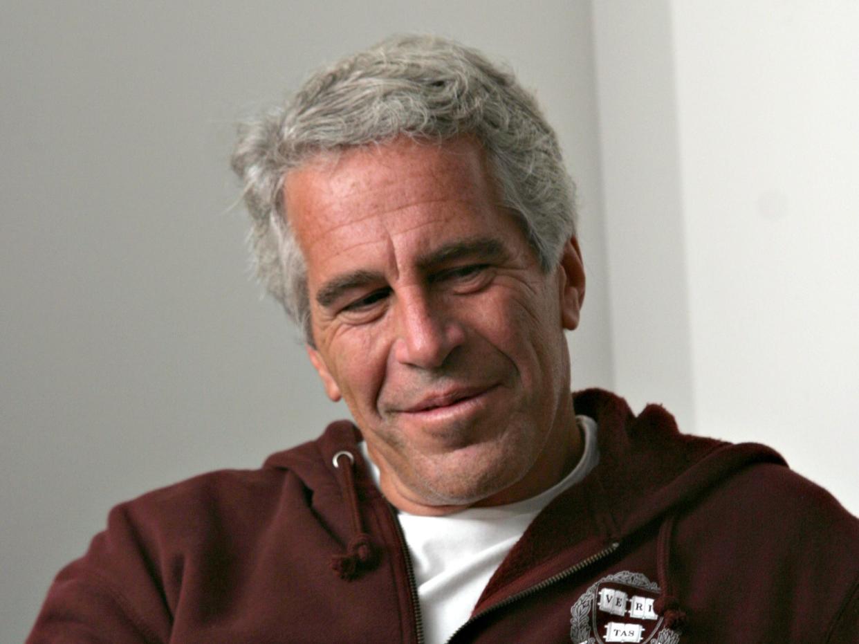 jeffrey epstein harvard university sweatshirt