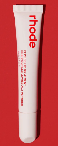 white and red tube of lip gloss