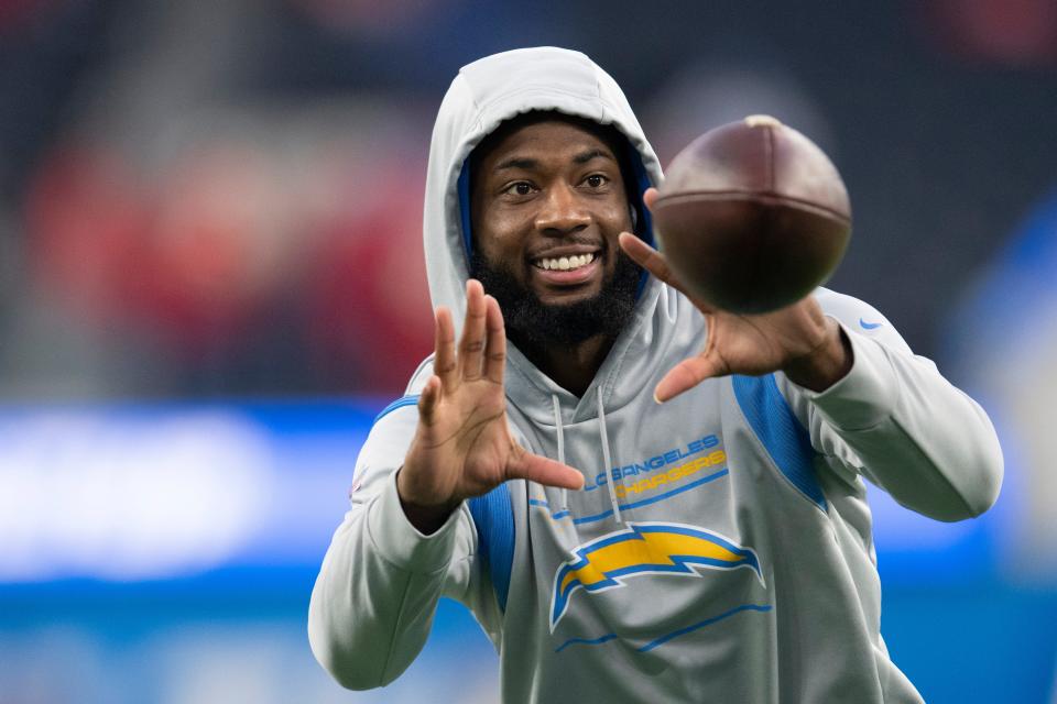 L.A. Chargers wide receiver Mike Williams had a huge game last week against the Kansas City Chiefs.