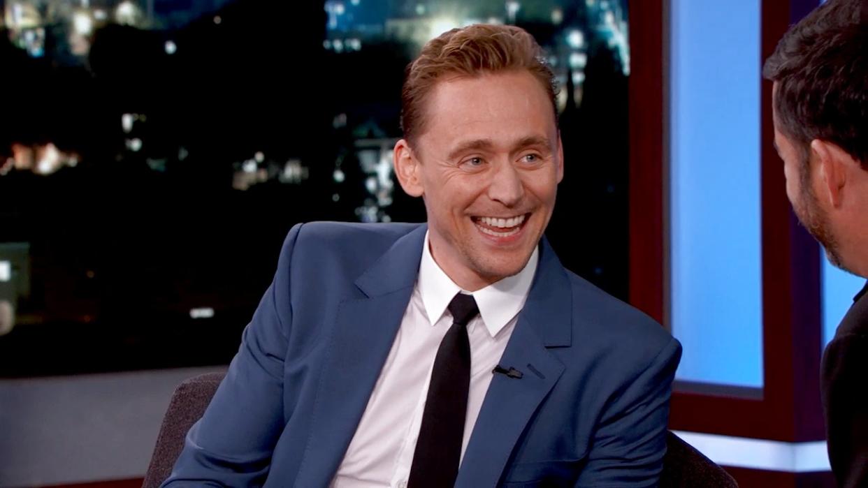 'Jimmy Kimmel Live!': Tom Hiddleston on Possibly Playing James Bond