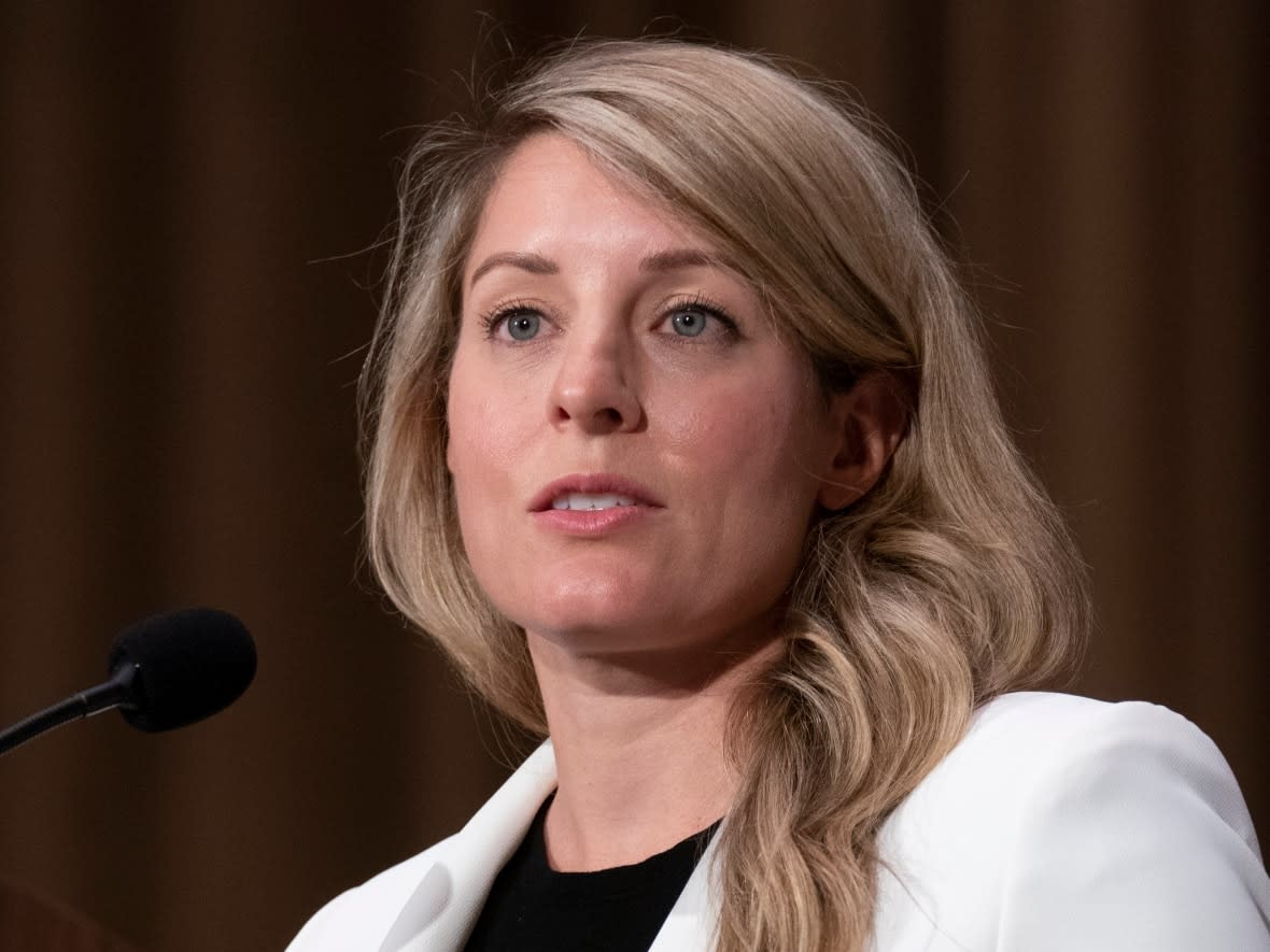 Foreign Affairs Minister Melanie Joly has tested positive for COVID-19. (Adrian Wyld/The Canadian Press - image credit)