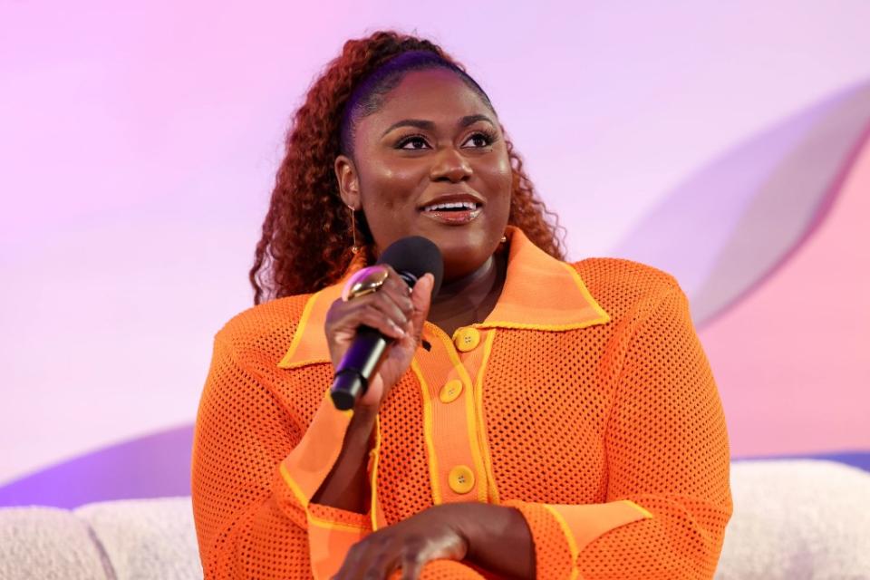 Danielle Brooks at The Wrap's Power Women Summit, Maybourne Hotel, Beverly Hills, California on Dec 5, 2023.