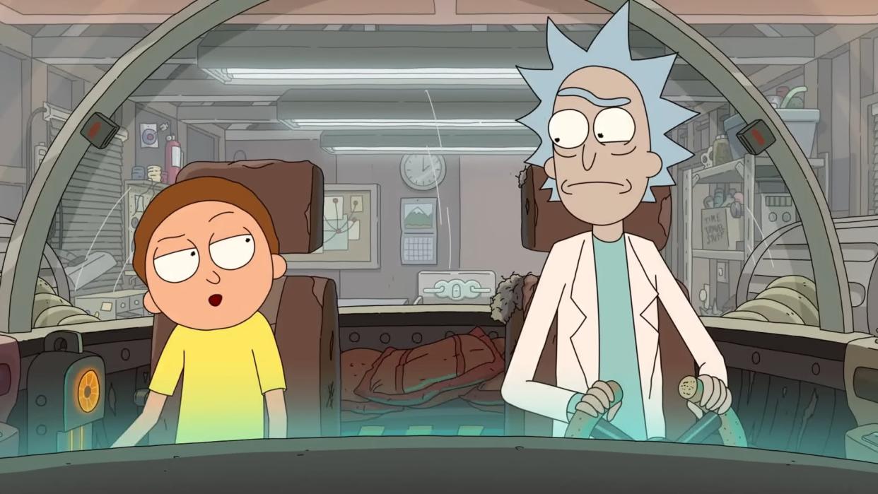  Rick and Morty. 