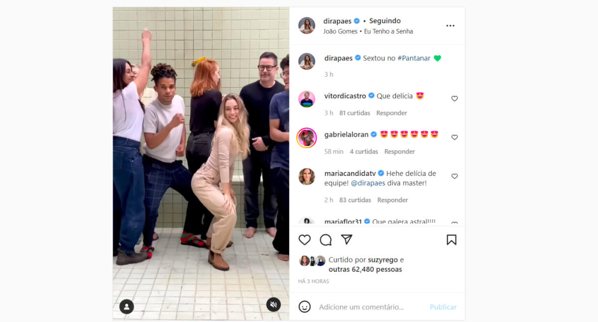 Dancinhas Do Tiktok Piscina De Plastico E Nudez Elenco De Pantanal Se Diverte Nos Bastidores