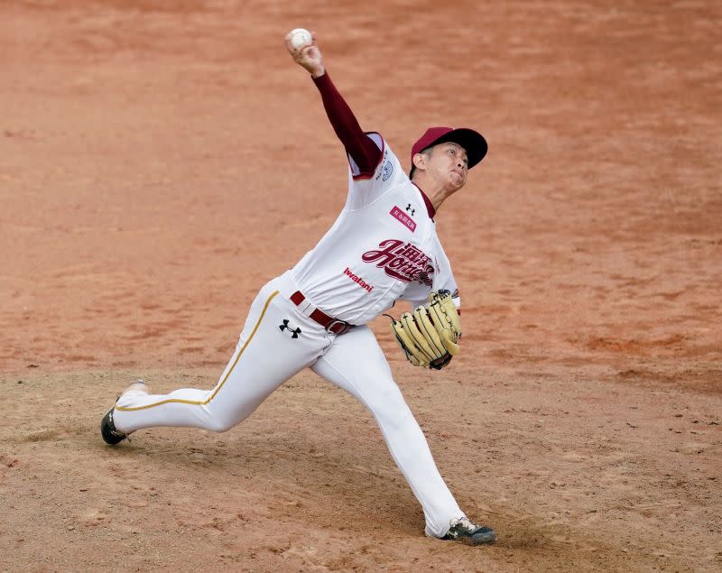 ▲樂天桃猿陳克羿先發奪勝，再度拿下MVP（圖／樂天提供）