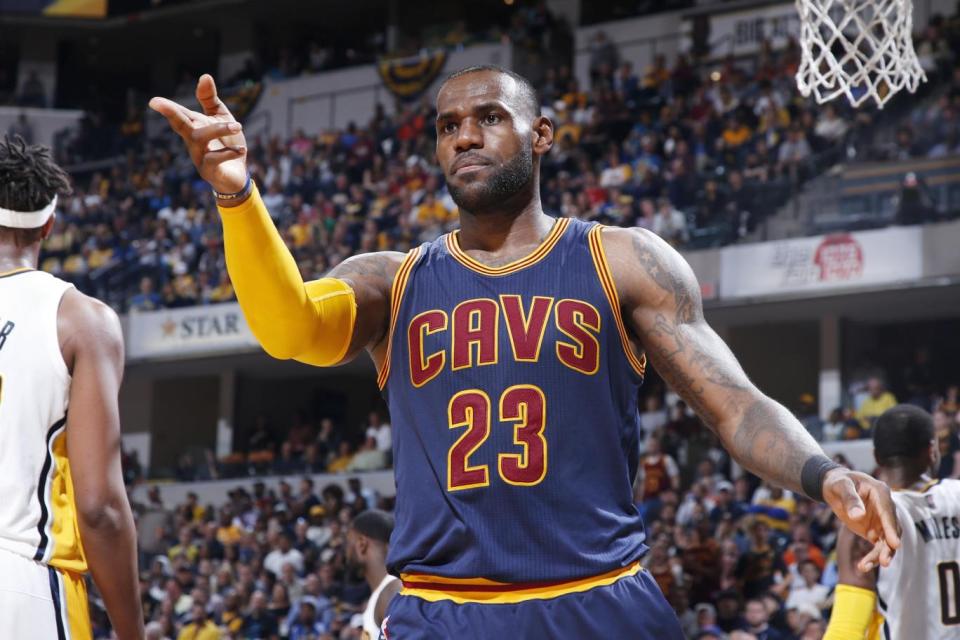LeBron James, of the Cleveland Cavaliers, is one of the game's biggest stars (Getty)