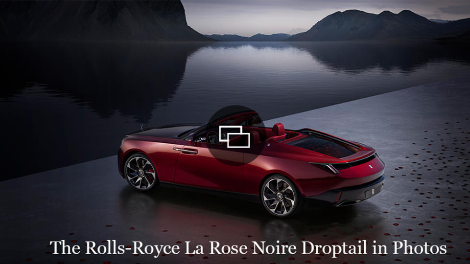 The Rolls-Royce La Rose Noire Droptail.