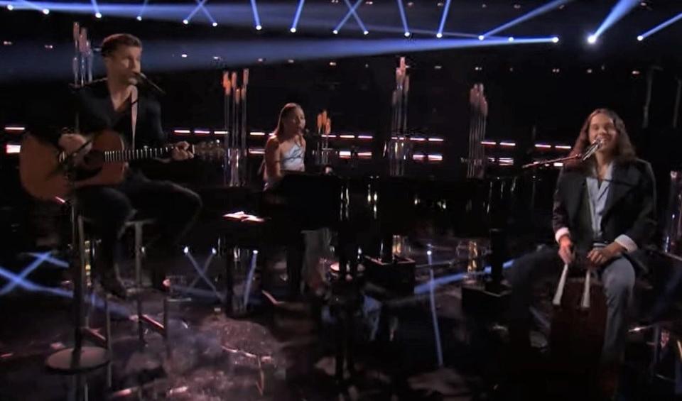Girl Named Tom Performs Ingrid Andress' "More Hearts Than Mine" Monday night on NBC's "The Voice."