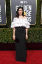 <p>Rachel Weisz chose new era Céline ruffles for the 2019 Golden Globe Awards and stole our hearts in the process. <em>[Photo: Getty]</em> </p>