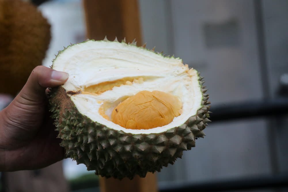 The Genting Durian Festival brings together three of the most prominent orchards from around Malaysia. ― Picture by Ahmad Zamzahuri