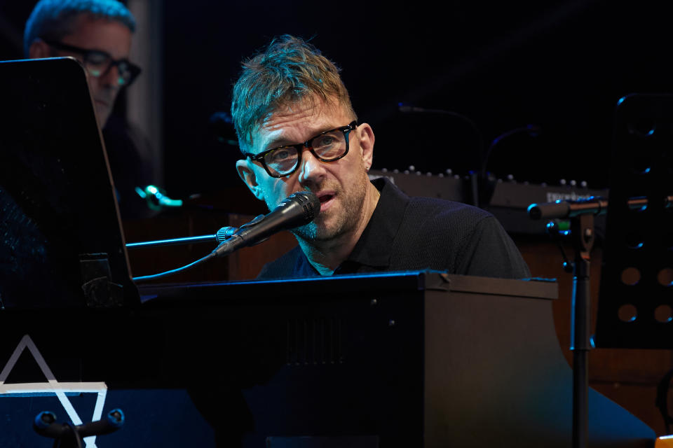 Former Blur frontman Damon Albarn 