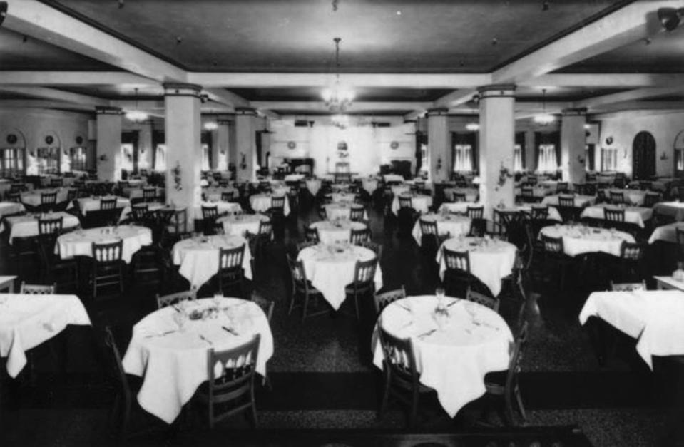 The Innes Tea Room at the Innes Department Store in downtown Wichita retained a reputation as a fashionable eating place into the 1960s. Sudha Tokala, who is redeveloping the building for an osteopathy school, was disappointed to find no remnants of the room. However, she did remove a faux ceiling to reveal 16-foot ceilings as they had been when ladies lunched in the space and watched fashion shows.